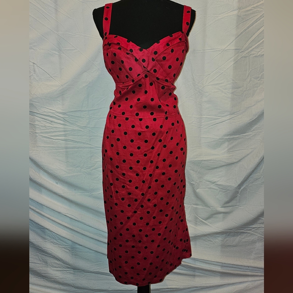 Pinup Girl Clothing Deadly Dames (pre-Vixen by Micheline Pitt) wiggle dress. 4X